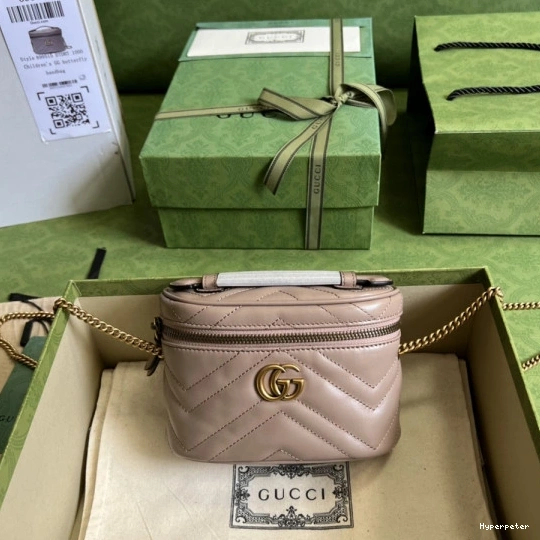 Hyperpeter Marmont mini bag GUCCI GG top handle 0725